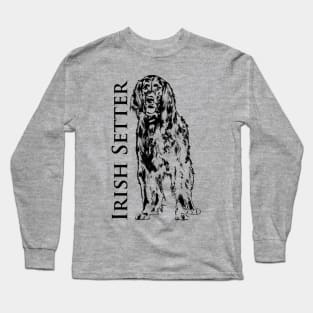 Irish Setter Dog Long Sleeve T-Shirt